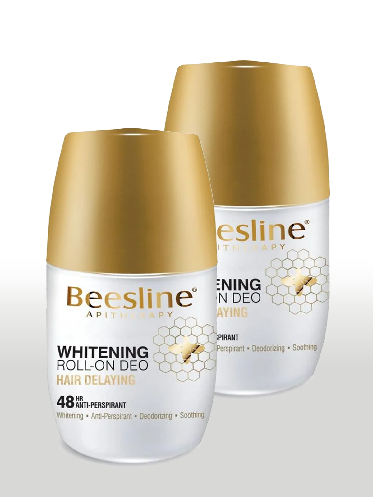 Beesline® Whitening Roll-On Deodorant - Hair Delaying - 2 Pcs offer